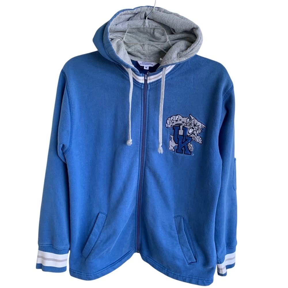 Vintage Kentucky Wildcats Hoodie Sweatshirt Adult Medium Mens 90s Sweater Mascot